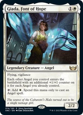 Image for Giada, Font of Hope (14) (Streets of New Capenna) - Magic: The Gathering
