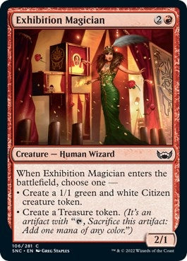 Image for Exhibition Magician (106) (Streets of New Capenna) - Magic: The Gathering