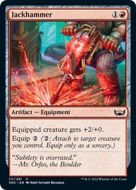 Image for Jackhammer (111) (Streets of New Capenna) - Magic: The Gathering