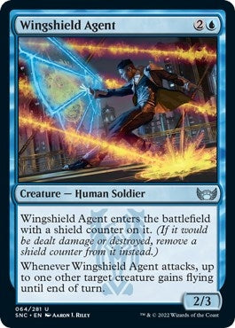 Image for Wingshield Agent (64) (Streets of New Capenna) - Magic: The Gathering