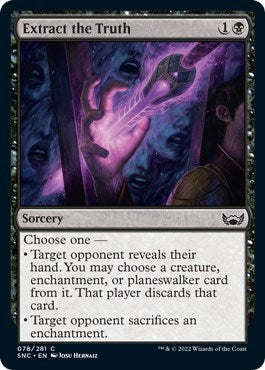 Image for Extract the Truth (78) (Streets of New Capenna) - Magic: The Gathering
