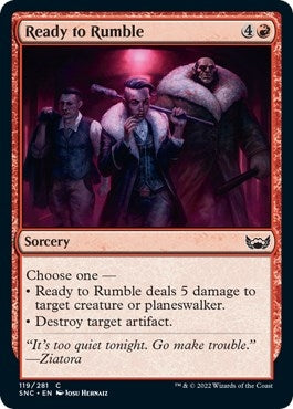 Image for Ready to Rumble (119) (Streets of New Capenna) - Magic: The Gathering