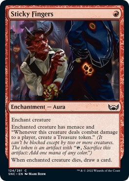 Image for Sticky Fingers (124) (Streets of New Capenna) - Magic: The Gathering