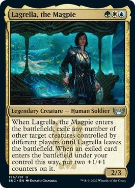 Image for Lagrella, the Magpie (196) (Streets of New Capenna) - Magic: The Gathering