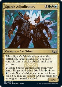 Spara's Adjudicators (224) (Streets of New Capenna)