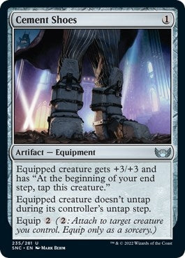 Image for Cement Shoes (235) (Streets of New Capenna) - Magic: The Gathering