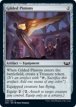 Image for Gilded Pinions (238) (Streets of New Capenna) - Magic: The Gathering
