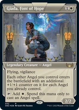 Giada, Font of Hope (Showcase) (Foil Etched) (442) (Streets of New Capenna)