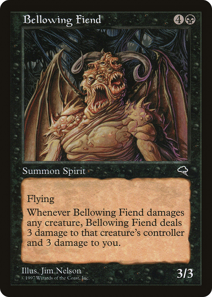 Bellowing Fiend (108) (TMP)