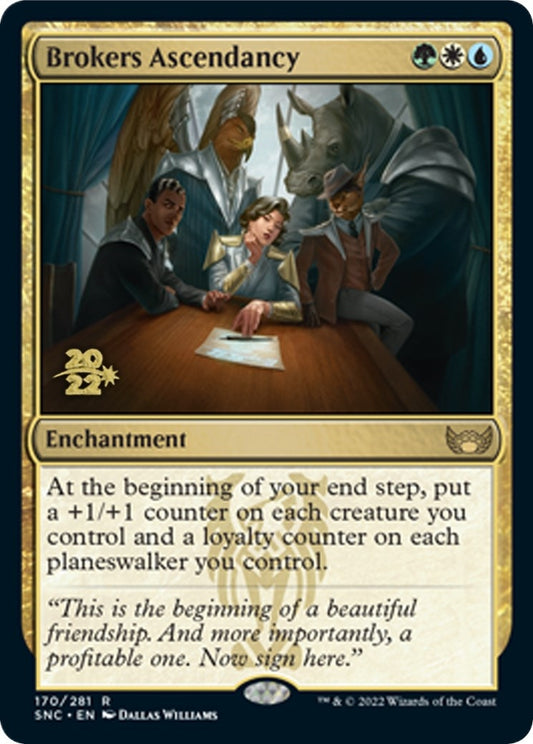 Image for Brokers Ascendancy (170) (Prerelease Cards) - Magic: The Gathering