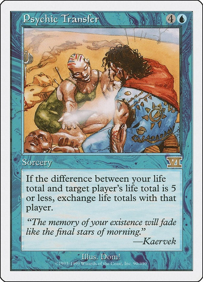 Image for Psychic Transfer (90) (Classic Sixth Edition) - Magic: The Gathering