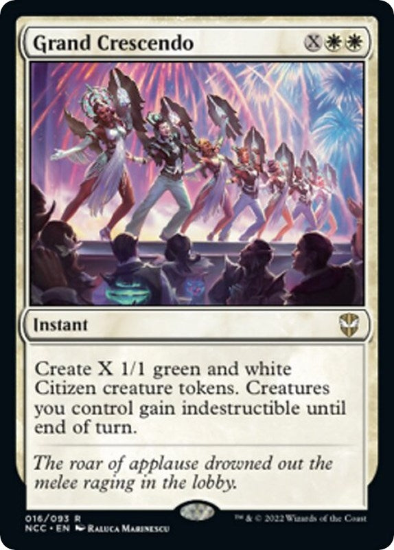 Image for Grand Crescendo (16) (Streets of New Capenna) - Magic: The Gathering