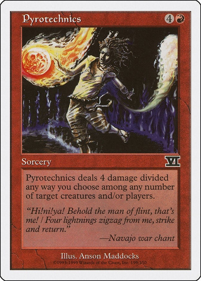 Image for Pyrotechnics (199) (Classic Sixth Edition) - Magic: The Gathering