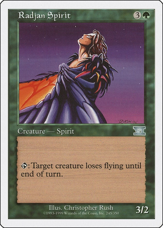Image for Radjan Spirit (245) (Classic Sixth Edition) - Magic: The Gathering