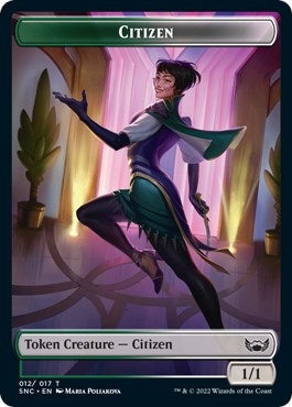Citizen Token (12) (Streets of New Capenna)