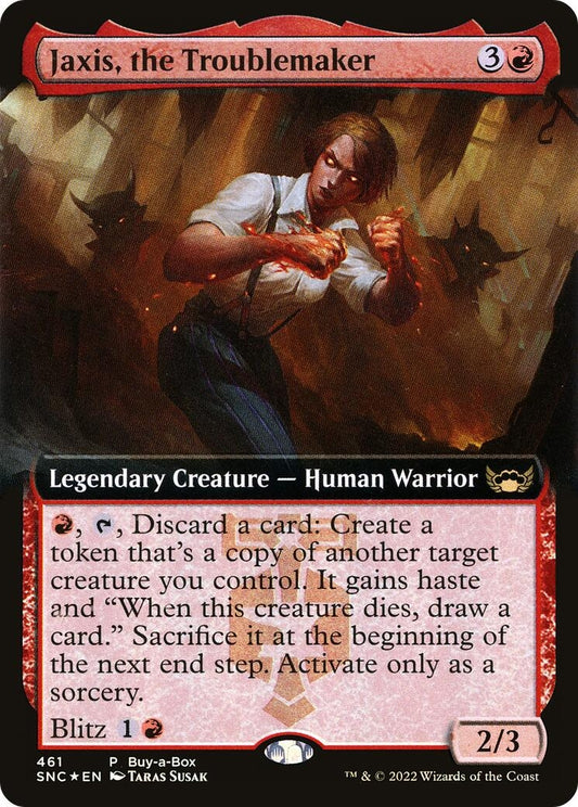 Image for Jaxis, the Troublemaker (461) (Buy-A-Box Promos) - Magic: The Gathering