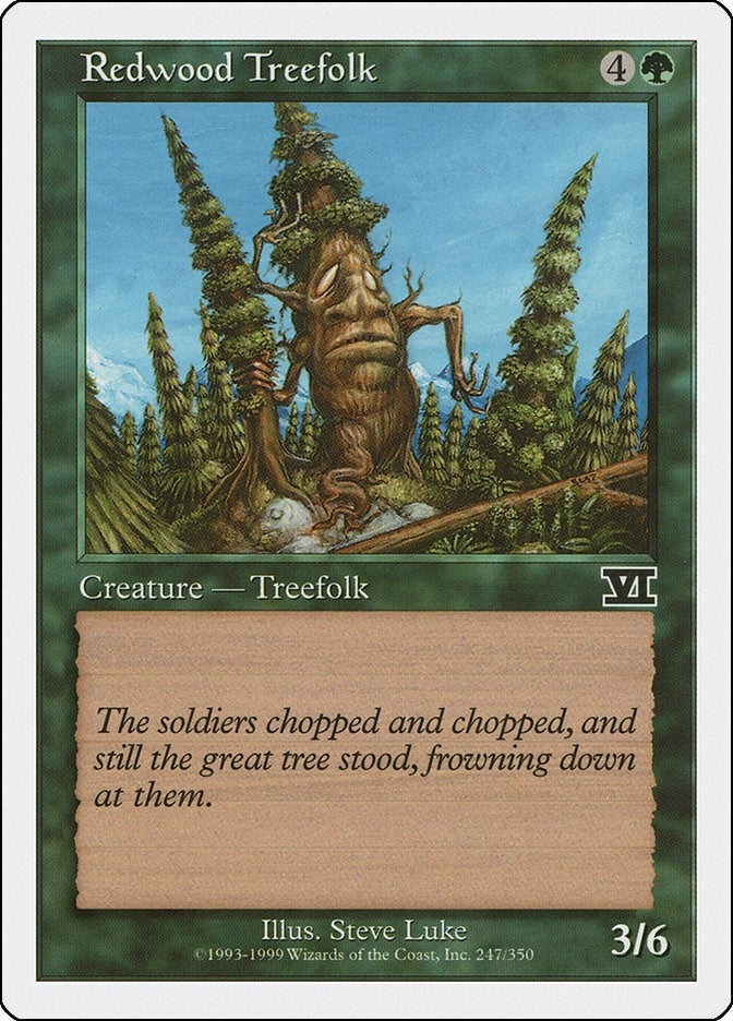 Image for Redwood Treefolk (247) (Classic Sixth Edition) - Magic: The Gathering