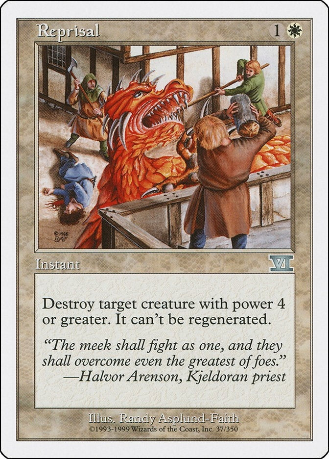 Image for Reprisal (37) (Classic Sixth Edition) - Magic: The Gathering
