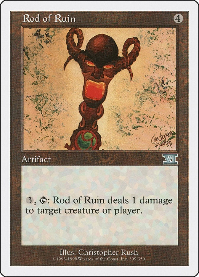 Rod of Ruin (309) (Classic Sixth Edition)