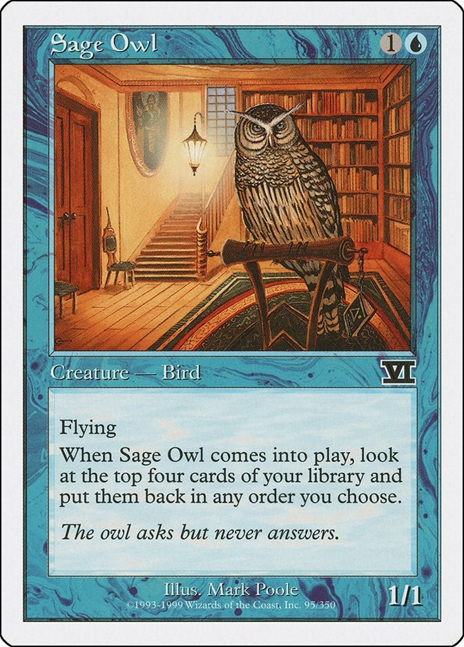 Sage Owl (95) (Classic Sixth Edition)