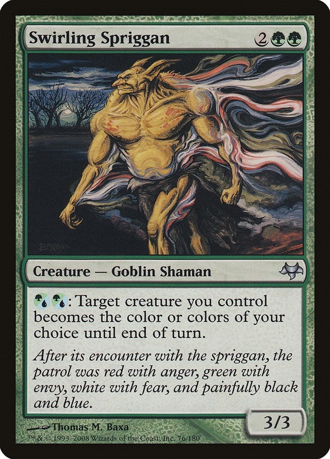 Image for Swirling Spriggan (76) (EVE) - Magic: The Gathering
