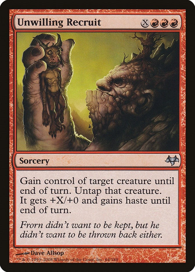 Image for Unwilling Recruit (64) (EVE) - Magic: The Gathering