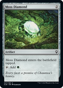 Moss Diamond (327) (Commander Legends: Battle for Baldur's Gate)