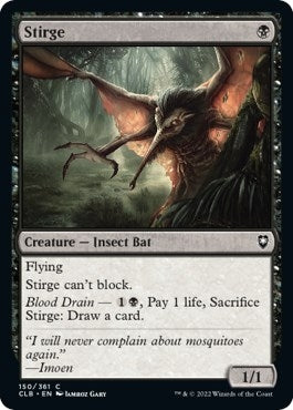 Image for Stirge (150) (Commander Legends: Battle for Baldur's Gate) - Magic: The Gathering