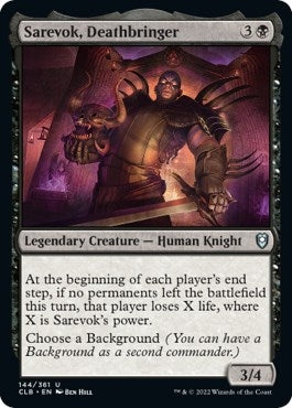 Sarevok, Deathbringer (144) (Commander Legends: Battle for Baldur's Gate)