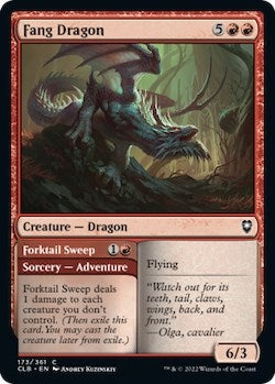 Image for Fang Dragon (173) (Commander Legends: Battle for Baldur's Gate) - Magic: The Gathering