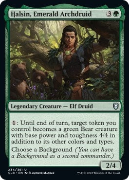 Image for Halsin, Emerald Archdruid (234) (Commander Legends: Battle for Baldur's Gate) - Magic: The Gathering
