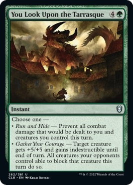 You Look Upon the Tarrasque (262) (Commander Legends: Battle for Baldur's Gate)