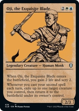 Image for Oji, the Exquisite Blade (Showcase) (436) (Commander Legends: Battle for Baldur's Gate) - Magic: The Gathering