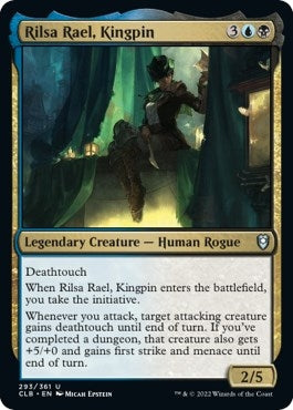 Image for Rilsa Rael, Kingpin (293) (Commander Legends: Battle for Baldur's Gate) - Magic: The Gathering