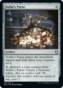 Image for Noble's Purse (331) (Commander Legends: Battle for Baldur's Gate) - Magic: The Gathering