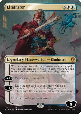 Image for Elminster (Borderless) (362) (Commander Legends: Battle for Baldur's Gate) - Magic: The Gathering