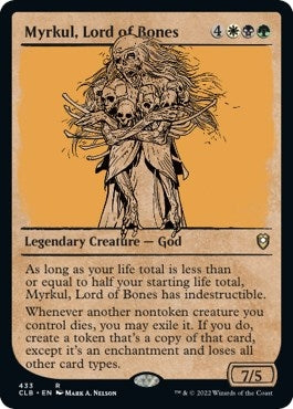 Image for Myrkul, Lord of Bones (Showcase) (433) (Commander Legends: Battle for Baldur's Gate) - Magic: The Gathering