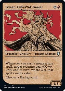 Image for Livaan, Cultist of Tiamat (Showcase) (402) (Commander Legends: Battle for Baldur's Gate) - Magic: The Gathering
