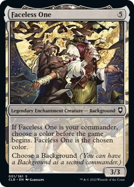 Image for Faceless One (1) (Commander Legends: Battle for Baldur's Gate) - Magic: The Gathering
