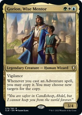 Gorion, Wise Mentor (276) (Commander Legends: Battle for Baldur's Gate)