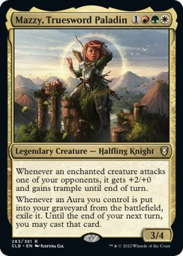 Image for Mazzy, Truesword Paladin (283) (Commander Legends: Battle for Baldur's Gate) - Magic: The Gathering