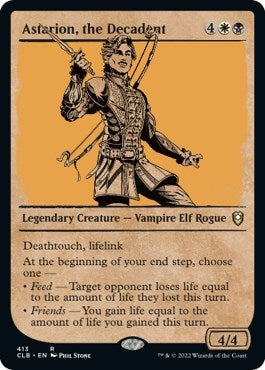 Image for Astarion, the Decadent (Showcase) (413) (Commander Legends: Battle for Baldur's Gate) - Magic: The Gathering