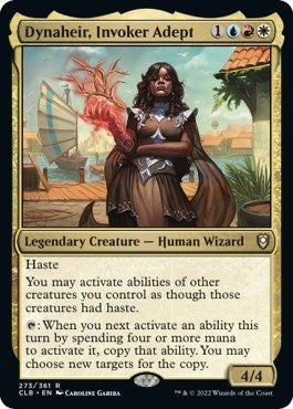 Image for Dynaheir, Invoker Adept (273) (Commander Legends: Battle for Baldur's Gate) - Magic: The Gathering
