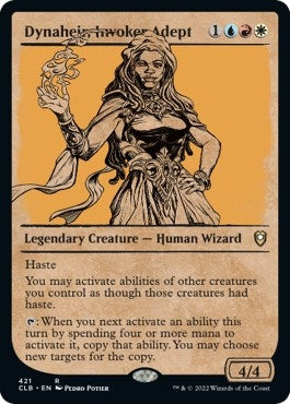 Image for Dynaheir, Invoker Adept (Showcase) (421) (Commander Legends: Battle for Baldur's Gate) - Magic: The Gathering
