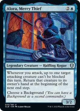 Alora, Merry Thief (55) (Commander Legends: Battle for Baldur's Gate)