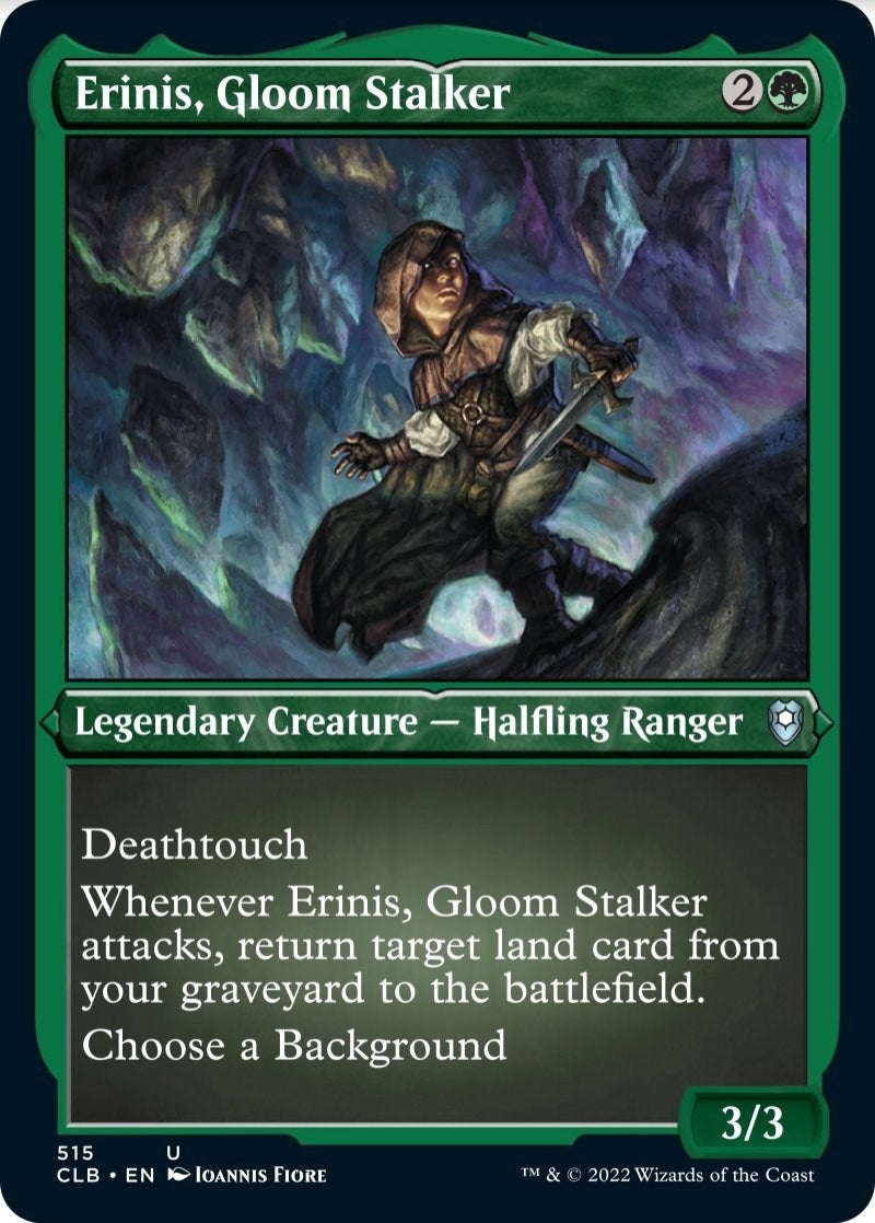 Erinis, Gloom Stalker (Foil Etched) (515) (Commander Legends: Battle for Baldur's Gate)