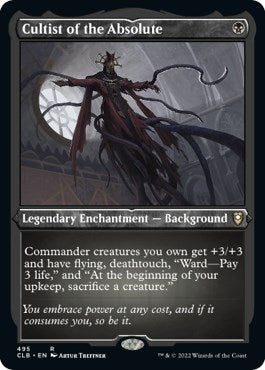 Image for Cultist of the Absolute (Foil Etched) (495) (Commander Legends: Battle for Baldur's Gate) - Magic: The Gathering