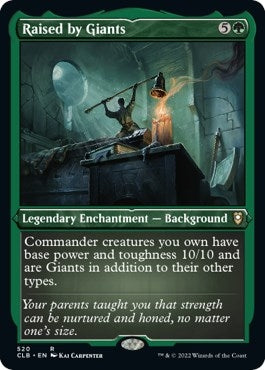 Raised by Giants (Foil Etched) (520) (Commander Legends: Battle for Baldur's Gate)