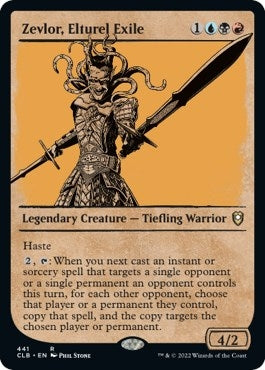 Zevlor, Elturel Exile (Showcase) (441) (Commander Legends: Battle for Baldur's Gate)