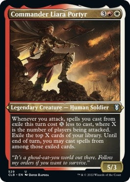 Image for Commander Liara Portyr (Foil Etched) (529) (Commander Legends: Battle for Baldur's Gate) - Magic: The Gathering